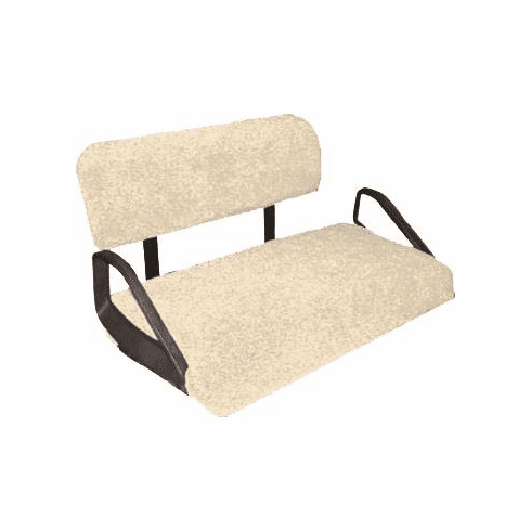 Club Car DS Natural Sheepskin Seat Cover (Years 2000-Up)