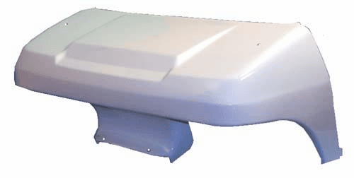 Club Car DS White Front Cowl (Years 1982-1992)