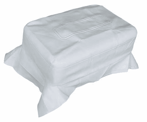 Club Car DS White Seat Backrest Cover (Years 1979-1999)