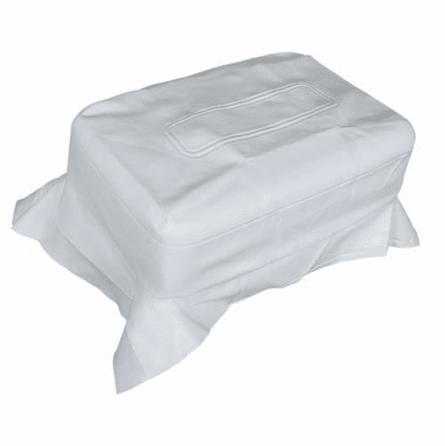 Club Car DS White Seat Backrest Cover (Years 1979-1999)