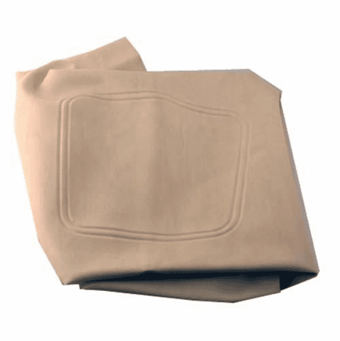 Club Car DS White Seat Bottom Cover (Fits 2000-2004)