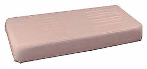 Club Car DS White Seat Bottom Cushion Assembly (Years 1979-1999)