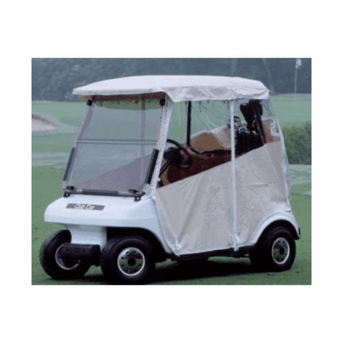 Club Car Precedent 2-Passenger RedDot  3-Sided White Vinyl Enclosure (Years 2004-Up)