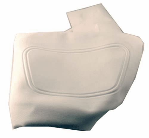 Club Car Precedent White Seat Backrest Cushion Assembly (Fits 2004-Up)