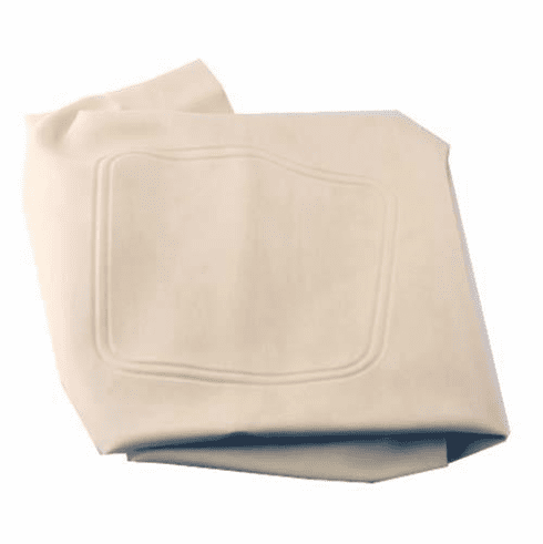Club Car Precedent White Seat Bottom Cover (Fits 2004-Up)