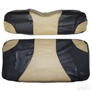 RHOX Front Seat Cover Set, Sport Black/Tan, E-Z-Go TXT 96-13