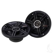 Crunch 5.25" 250W Max Coaxial Speakers, Set of 2