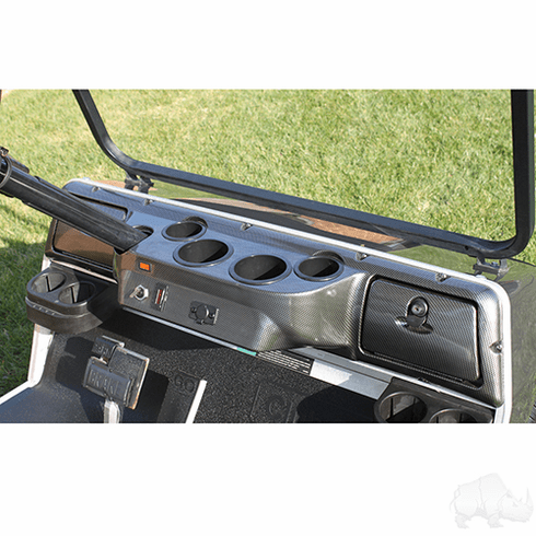 Dash, Carbon Fiber 4 Cup, Club Car DS