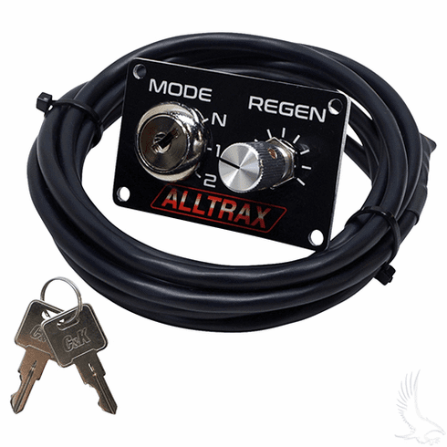 Dash Mount, On The Fly Controller, Mode & Regen w/ Key Switch, XCT Models