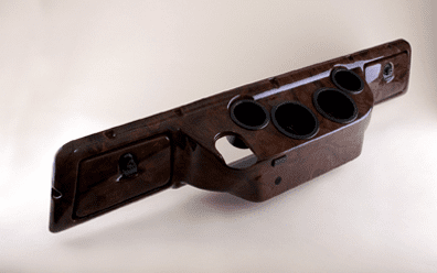 Dashboard - Club Car DS (4 Cup) - Burled