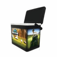 DELUXE Golf Cart Coolers and Mounting Brackets