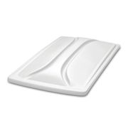 DoubleTake 80" Top with Kwick-Track Rail System, Universal, White