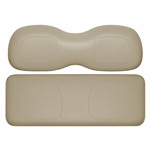 DoubleTake Classic Rear Cushion Set, E-Z-Go RXV 08+, Taupe