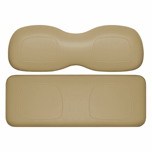 DoubleTake Classic Rear Cushion Set, E-Z-Go TXT 96+, Tan