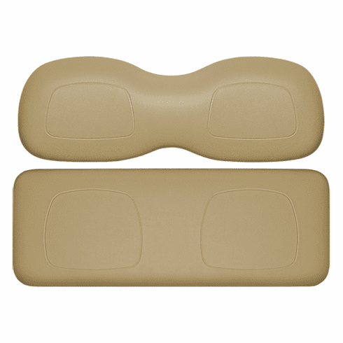 DoubleTake Classic Rear Cushion Set, E-Z-Go TXT 96+, Tan
