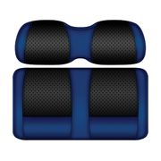 DoubleTake Clubhouse Front Cushion Set, E-Z-Go RXV 08+, Black/Blue