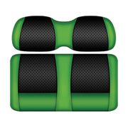 DoubleTake Clubhouse Front Cushion Set, E-Z-Go RXV 08+, Black/Lime