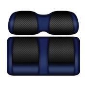 DoubleTake Clubhouse Front Cushion Set, E-Z-Go RXV 08+, Black/Navy