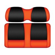 DoubleTake Clubhouse Front Cushion Set, E-Z-Go RXV 08+, Black/Orange