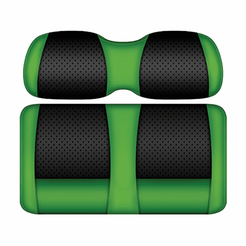 DoubleTake Clubhouse Rear Cushion Set, Universal, Black/Lime