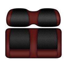 DoubleTake Clubhouse Seat Pod Cushion Set, Club Car DS New Style 00+, Black/Burgundy