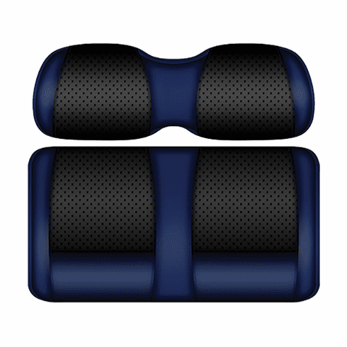 DoubleTake Clubhouse Seat Pod Cushion Set, Club Car Precedent 04+, Black/Navy