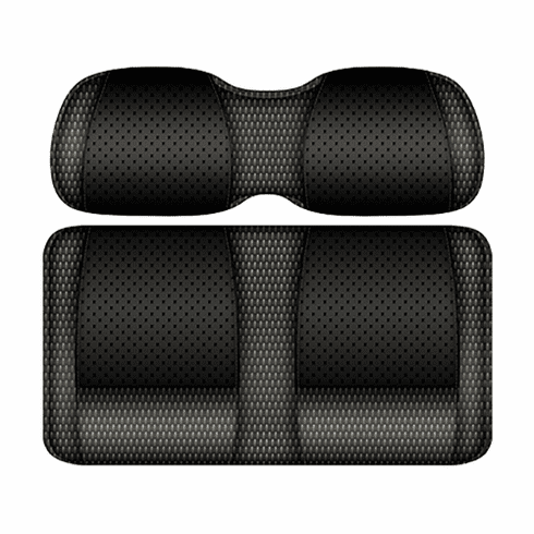 DoubleTake Clubhouse Seat Pod Cushion Set, E-Z-Go TXT 96+, Black/Graphite