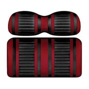 DoubleTake Extreme Front Cushion Set, Club Car DS New Style 00+, Black/Ruby