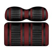 DoubleTake Extreme Front Cushion Set, Club Car Precedent 04+, Black/Burgundy