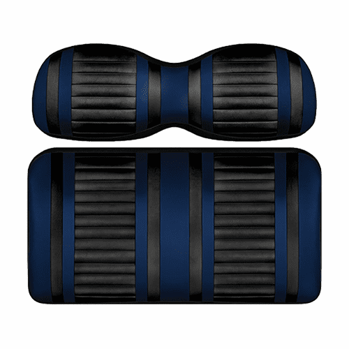 DoubleTake Extreme Front Cushion Set, Club Car Precedent 04+, Black/Navy
