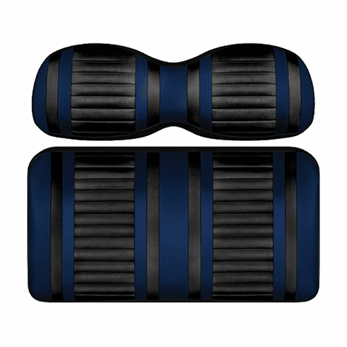 DoubleTake Extreme Front Cushion Set, Club Car Precedent 04+, Black/Navy