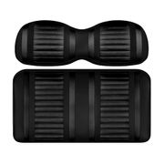 DoubleTake Extreme Front Cushion Set, E-Z-Go RXV 08+, Black/Black