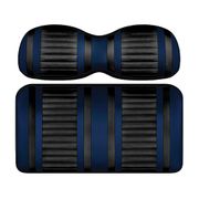 DoubleTake Extreme Front Cushion Set, E-Z-Go RXV 08+, Black/Navy