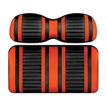 DoubleTake Extreme Front Cushion Set, E-Z-Go RXV 08+, Black/Orange