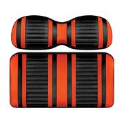 DoubleTake Extreme Front Cushion Set, E-Z-Go TXT 96+, Black/Orange