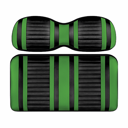 DoubleTake Extreme Front Cushion Set, Yamaha Drive2, Black/Lime