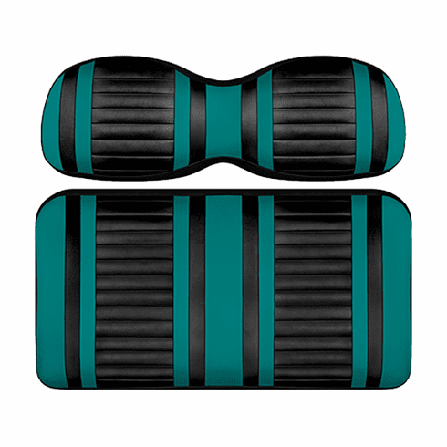 DoubleTake Extreme Front Cushion Set, Yamaha Drive2, Black/Teal