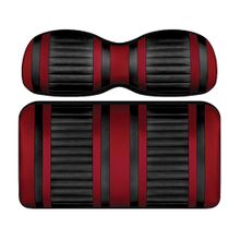 DoubleTake Extreme Seat Pod Cushion Set, Club Car DS New Style 00+, Black/Ruby