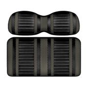 DoubleTake Extreme Seat Pod Cushion Set, E-Z-Go RXV 08+, Black/Graphite