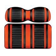 DoubleTake Extreme Seat Pod Cushion Set, E-Z-Go RXV 08+, Black/Orange