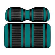 DoubleTake Extreme Seat Pod Cushion Set, E-Z-Go RXV 08+, Black/Teal