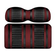 DoubleTake Extreme Seat Pod Cushion Set, E-Z-Go TXT 96+, Black/Burgundy