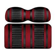 DoubleTake Extreme Seat Pod Cushion Set, E-Z-Go TXT 96+, Black/Ruby