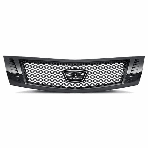 DoubleTake Grille, Phoenix Diamond, Black/Black, E-Z-Go RXV, Yamaha Drive2