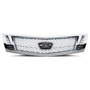 DoubleTake Grille, Phoenix Diamond, Chrome/Chrome, E-Z-Go RXV, Yamaha Drive2