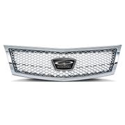 DoubleTake Grille, Phoenix Diamond, Chrome/Chrome, E-Z-Go TXT 96+, Club Car Precedent