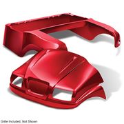 DoubleTake Phantom Body Kit with Grille, Club Car Precedent 04+, Ruby
