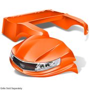 DoubleTake Phoenix Body Kit with Street Legal Light Kit, Club Car Precedent 04+, Orange