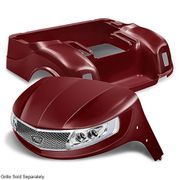 DoubleTake Phoenix Body Kit with Street Legal Light Kit, E-Z-Go TXT 96+, Burgundy