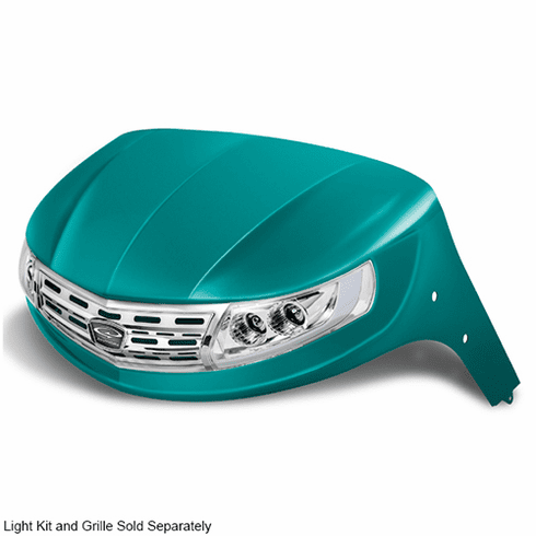 DoubleTake Phoenix Front Cowl, E-Z-Go TXT 96+, Teal